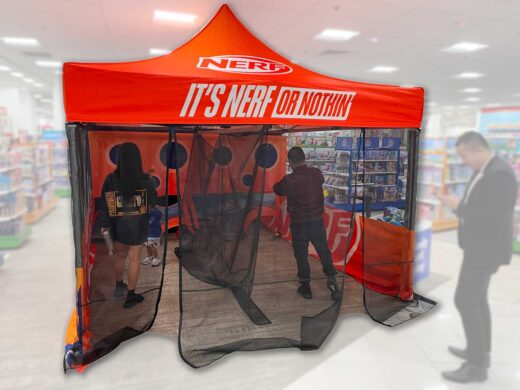 Nerf In-Store Event - Graphic Resource Group
